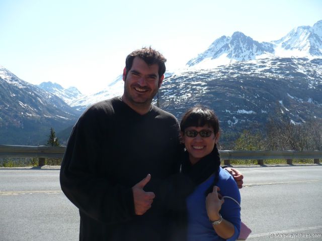 Joann and Skagway tour guide.jpg