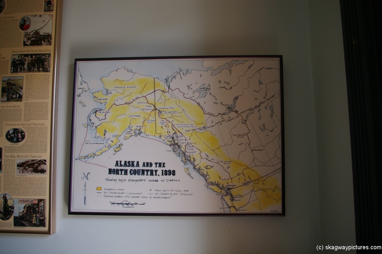 Alaska and North country 1898 map in Skagway.jpg