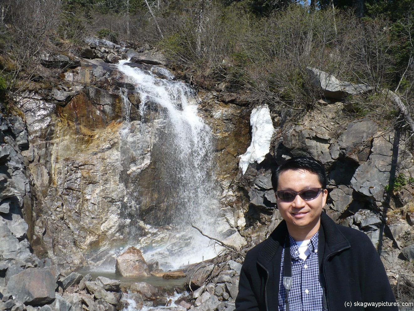 David in front of a Skagway waterfall in Alaska.jpg