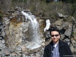 David in front of a Skagway waterfall in Alaska.jpg